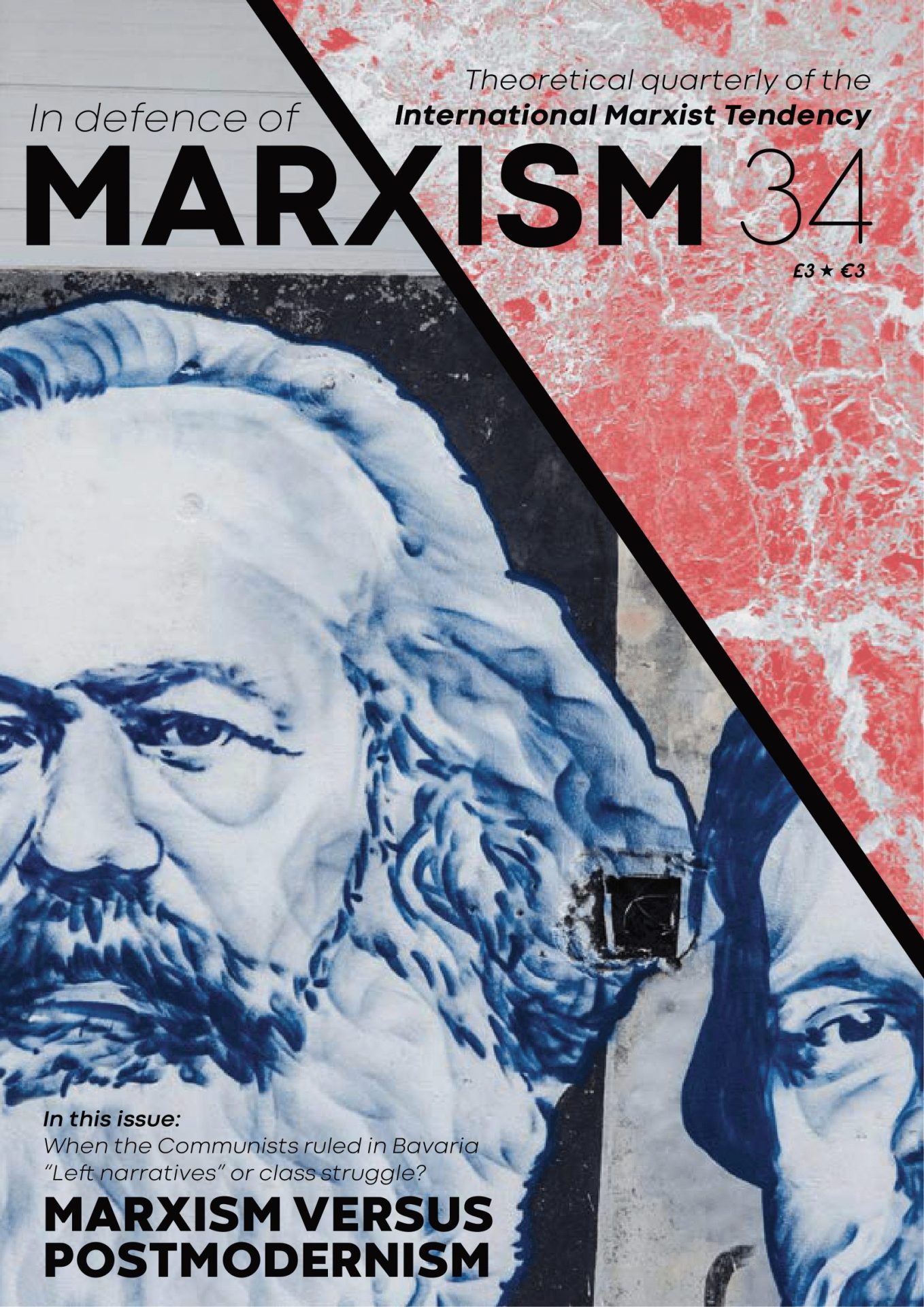 Okładka marksistowskiego magazynu teoretycznego - In Defence of Marxism.