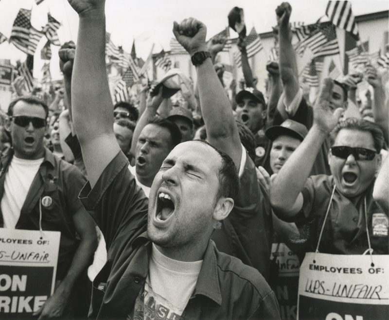 UPS strike in 1997 Image Teamsters Local