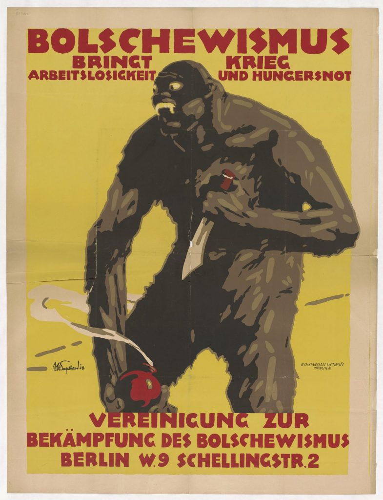 niemiecki plakat propagandowy